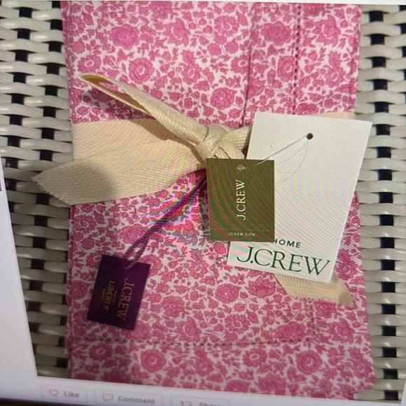 J. Crew Other - Liberty print cloth napkins NWT